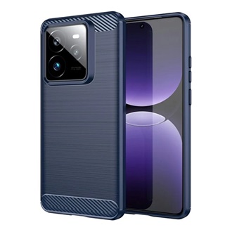 Realme GT 7 Pro 5G GIGAPACK Szilikon telefonvédő ütésállóság, karbon minta, SÖTÉTKÉK