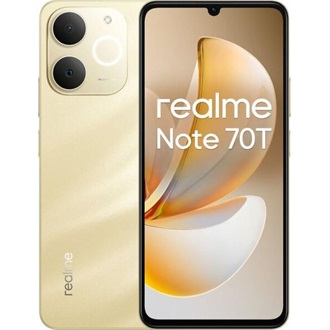 Realme Note 70T 256GB Dual SIM okostelefon arany