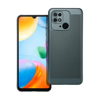 Redmi 10C Gigapack Műanyag telefonvédő légáteresztő, kameravédő, SÖTÉTZÖLD