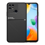 Redmi 10C Gigapack Szilikon telefonvédő ütésállóság, csíkos, FEKETE