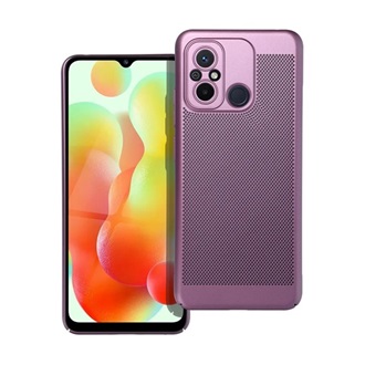 Redmi 12C Gigapack Műanyag telefonvédő légáteresztő, kameravédő, LILA