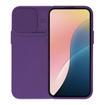 Redmi 12C Gigapack Szilikon telefonvédő matt, kameravédő, SÖTÉTLILA