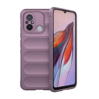 Redmi 12C Gigapack Szilikon telefonvédő ütésállóság, 3D, LILA