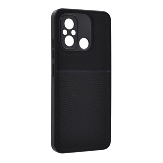 Redmi 12C Gigapack Szilikon telefonvédő ütésállóság, csíkos, FEKETE