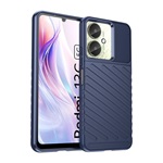 Redmi 13C 5G Gigapack Szilikon telefonvédő ütésállóság, dombor minta, SÖTÉTKÉK