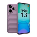 Redmi 13 4G Gigapack Szilikon telefonvédő ütésállóság, 3D, LILA