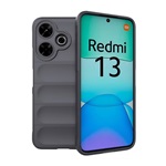 Redmi 13 4G Gigapack Szilikon telefonvédő ütésállóság, 3D, SÖTÉTSZÜRKE