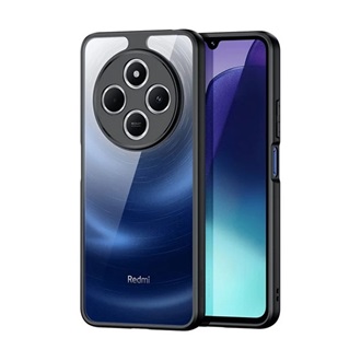 Redmi 14C 4G DUX DUCIS AIMO szilikon telefonvédő ütésállóság, matt, FEKETE