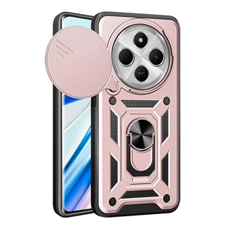 Redmi 14C 4G GIGAPACK Defender szilikon telefonvédő ütésállóság, kameravédő, ROZÉARANY