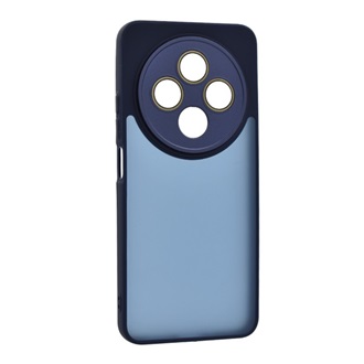 Redmi 14C 4G GIGAPACK Szilikon telefonvédő ütésállóság, kameravédő, SÖTÉTKÉK