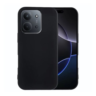 Redmi 15C 4G GIGAPACK Szilikon telefonvédő matt FEKETE