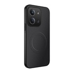 Redmi 15C 4G GIGAPACK Szilikon telefonvédő műanyag hátlap, mágneses, FEKETE