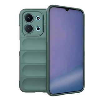 Redmi 15C 5G / 15C 4G GIGAPACK Szilikon telefonvédő ütésállóság, 3D, SÖTÉTZÖLD