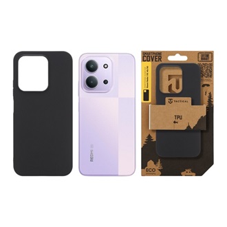 Redmi 15C 5G / 15C 4G TACTICAL TPU szilikon telefonvédő ultravékony, ütésállóság, FEKETE