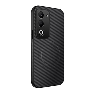 Redmi 15 5G GIGAPACK Szilikon telefonvédő műanyag hátlap, mágneses, FEKETE