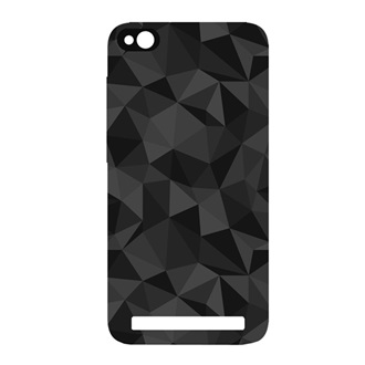 Redmi 5A Gigapack Szilikon telefonvédő 3D, gyémánt minta, FEKETE