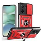 Redmi A5 4G GIGAPACK Defender szilikon telefonvédő ütésállóság, kameravédő, PIROS