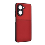 Redmi A5 4G GIGAPACK Szilikon telefonvédő ütésállóság, csíkos, PIROS