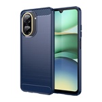 Redmi A5 4G GIGAPACK Szilikon telefonvédő ütésállóság, karbon minta, SÖTÉTKÉK