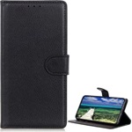 Redmi A5 4G GIGAPACK Tok álló, bőr hatású FLIP, prémium, FEKETE