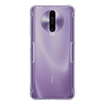 Redmi K30 NILLKIN NATURE szilikon telefonvédő ütésállóság, ultravékony, SZÜRKE