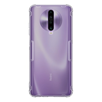 Redmi K30 NILLKIN NATURE szilikon telefonvédő ütésállóság, ultravékony, SZÜRKE