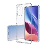 Redmi Note 10 Pro 4G Gigapack Szilikon telefonvédő ütésállóság, légpárnás keret, ÁTLÁTSZÓ