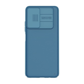 Redmi Note 11T 5G NILLKIN CAMSHIELD szilikon telefonvédő ütésállóság, csíkos, SÖTÉTKÉK