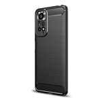 Redmi Note 11 Pro Gigapack Szilikon telefonvédő ütésállóság, karbon minta, FEKETE