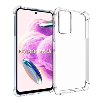 Redmi Note 12S Gigapack Szilikon telefonvédő ütésállóság, légpárnás sarok, ÁTLÁTSZÓ