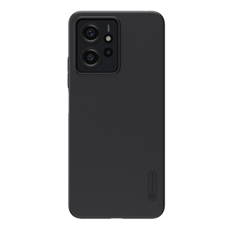 Redmi Note 12 4G NILLKIN SUPER FROSTED műanyag telefonvédő gumírozott, érdes felület, FEKETE