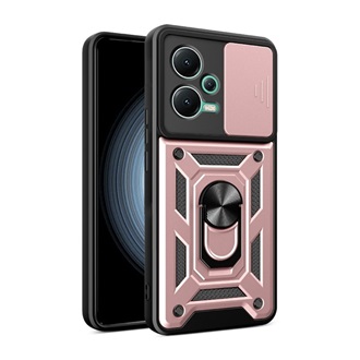 Redmi Note 12 5G Gigapack Defender szilikon telefonvédő ütésállóság, kameravédő, ROZÉARANY