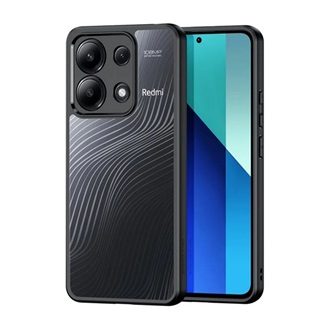 Redmi Note 13 4G DUX DUCIS AIMO szilikon telefonvédő ütésállóság, hullám, FEKETE