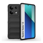 Redmi Note 13 4G Gigapack Szilikon telefonvédő ütésállóság, 3D, FEKETE
