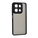 Redmi Note 13 4G Gigapack Szilikon telefonvédő ütésállóság, kameravédő, FEKETE