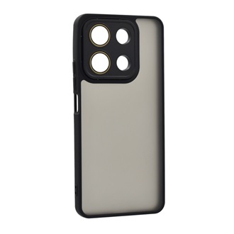 Redmi Note 13 4G Gigapack Szilikon telefonvédő ütésállóság, kameravédő, FEKETE