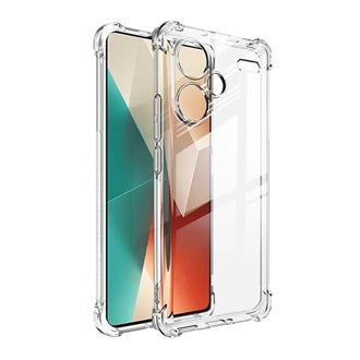 Redmi Note 13 Pro Plus 5G GIGAPACK Szilikon telefonvédő ütésállóság, légpárnás sarok, ÁTLÁTSZÓ