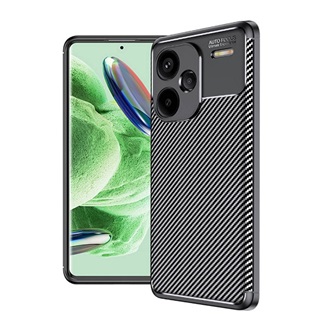 Redmi Note 13 Pro Plus 5G Gigapack Szilikon telefonvédő ütésállóság, karbon minta, FEKETE
