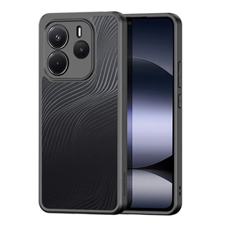 Redmi Note 14 4G DUX DUCIS AIMO szilikon telefonvédő ütésállóság, hullám, FEKETE