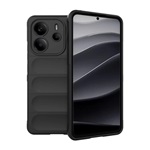 Redmi Note 14 4G GIGAPACK Szilikon telefonvédő ütésállóság, 3D, FEKETE