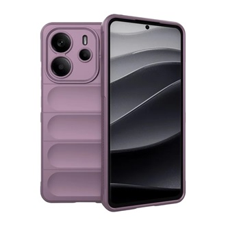 Redmi Note 14 4G GIGAPACK Szilikon telefonvédő ütésállóság, 3D, LILA