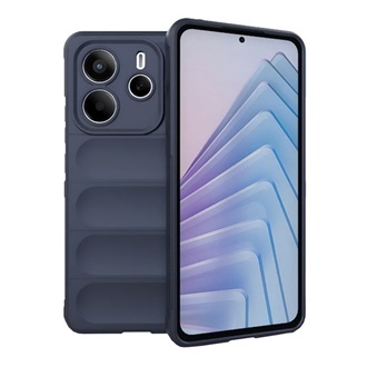 Redmi Note 14 4G GIGAPACK Szilikon telefonvédő ütésállóság, 3D, SÖTÉTKÉK