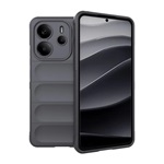 Redmi Note 14 4G GIGAPACK Szilikon telefonvédő ütésállóság, 3D, SÖTÉTSZÜRKE