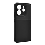 Redmi Note 14 4G GIGAPACK Szilikon telefonvédő ütésállóság, csíkos, FEKETE