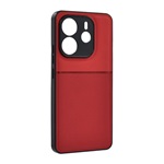 Redmi Note 14 4G GIGAPACK Szilikon telefonvédő ütésállóság, csíkos, PIROS