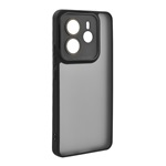 Redmi Note 14 4G GIGAPACK Szilikon telefonvédő ütésállóság, kameravédő, FEKETE