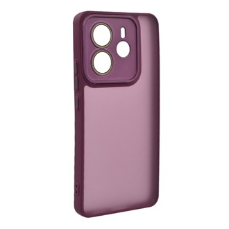 Redmi Note 14 4G GIGAPACK Szilikon telefonvédő ütésállóság, kameravédő, LILA