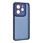 Redmi Note 14 4G GIGAPACK Szilikon telefonvédő ütésállóság, kameravédő, SÖTÉTKÉK