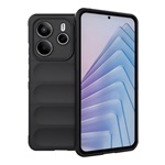 Redmi Note 14 5G GIGAPACK Szilikon telefonvédő ütésállóság, 3D, FEKETE