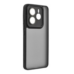 Redmi Note 14 5G GIGAPACK Szilikon telefonvédő ütésállóság, kameravédő, FEKETE